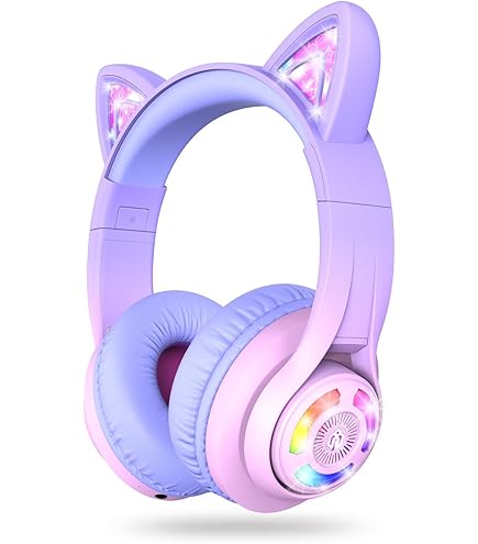AXENT WEAR ネコ耳 ヘッドフォン Cat Ear Headphones Amazon.co.jp: LED付き 高機能 ネコ耳ヘッドフォン 『AXENT WEAR